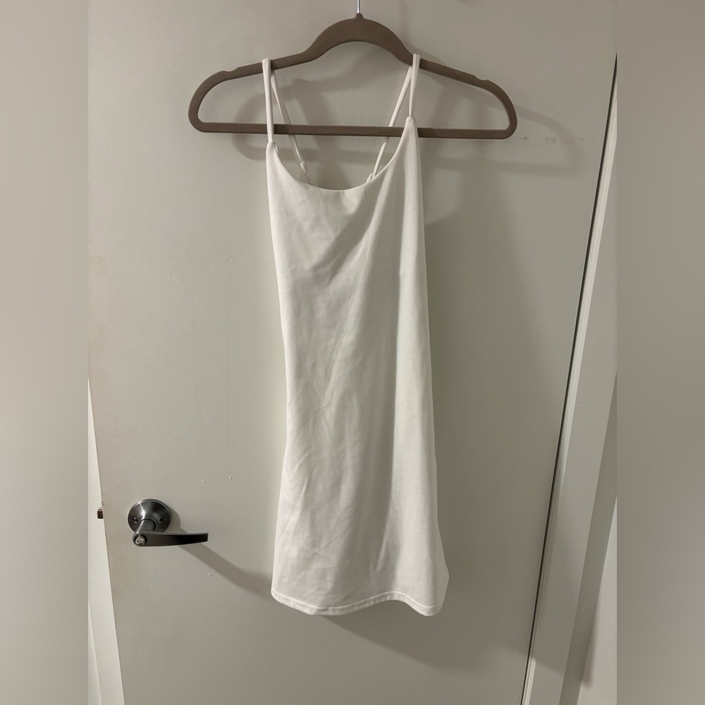 White shirt sporty dress (size M)